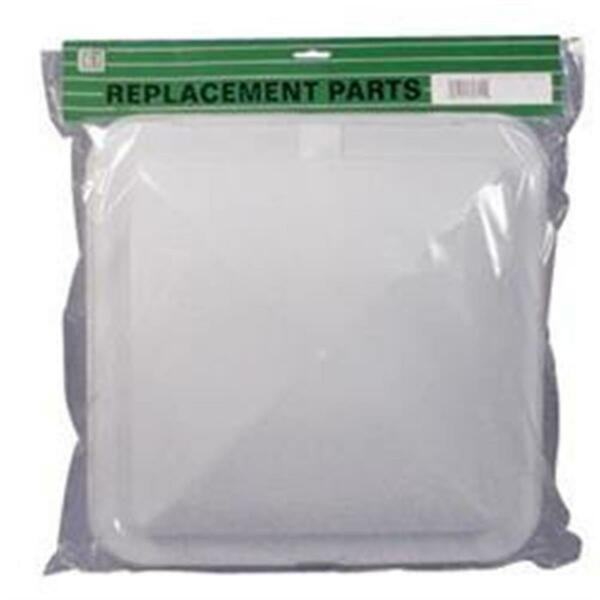 Hengs Ind 14 In. Jensen Without Pin Hinge Lid Bagged- White H6C-J7291RWHC